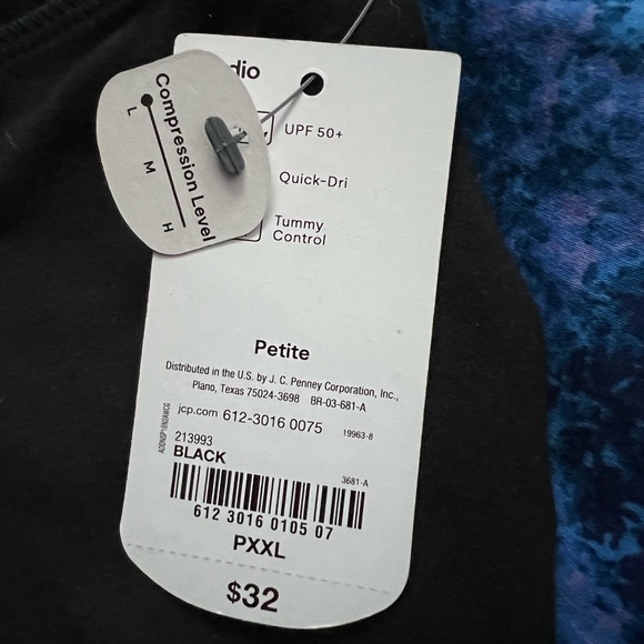 Xersion Black Leggings - Picture 2 of 3